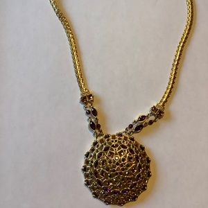 Swarovski Medallion Necklace